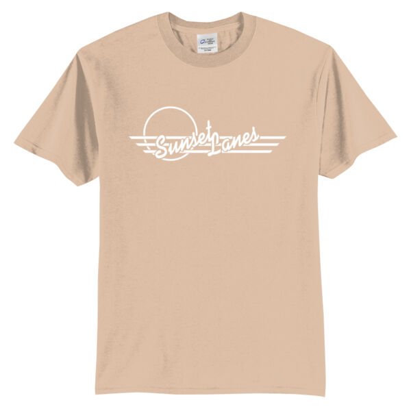 Sunset Lanes Logo 2 - Tall Core Blend Tee Thumbnail
